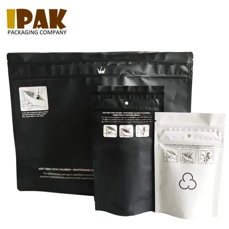 Smell Proof Edible Seed Packaging Bags